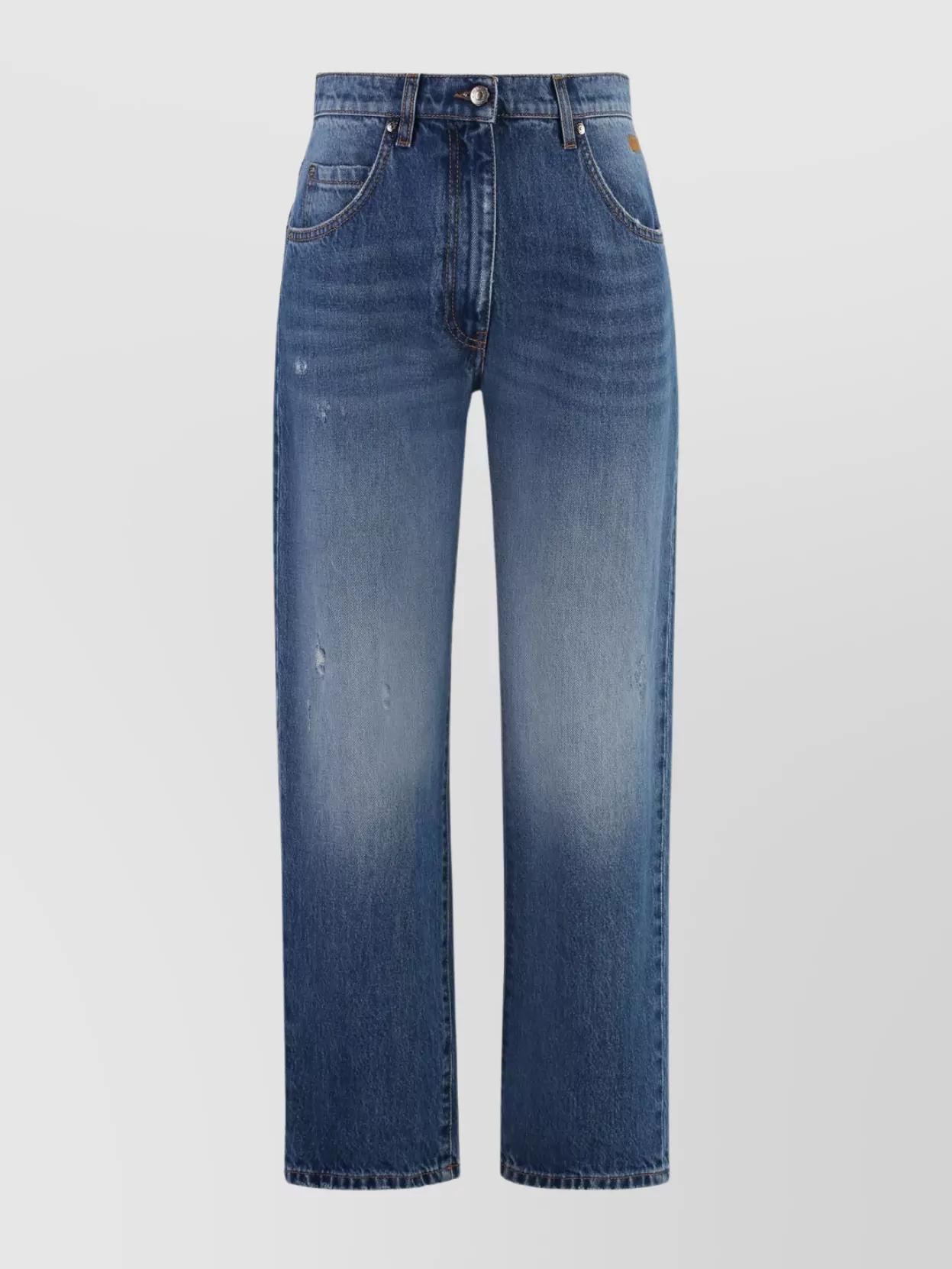 【送料&関税込】MSGM Cropped Jeans MSGM Capri and cropped jeans for Women | Online Sale up to
