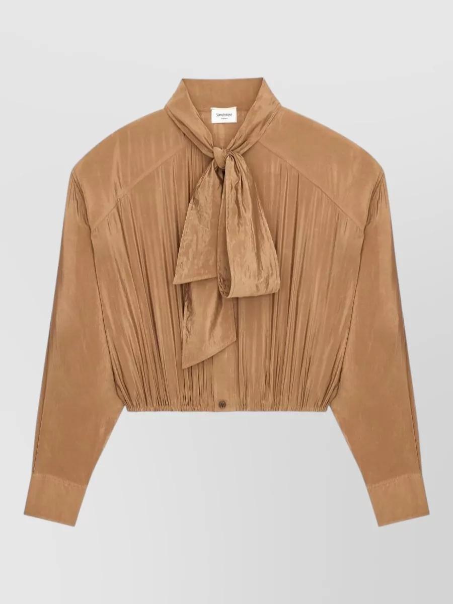 Women's Saint Laurent Long-sleeved tops | Lyst