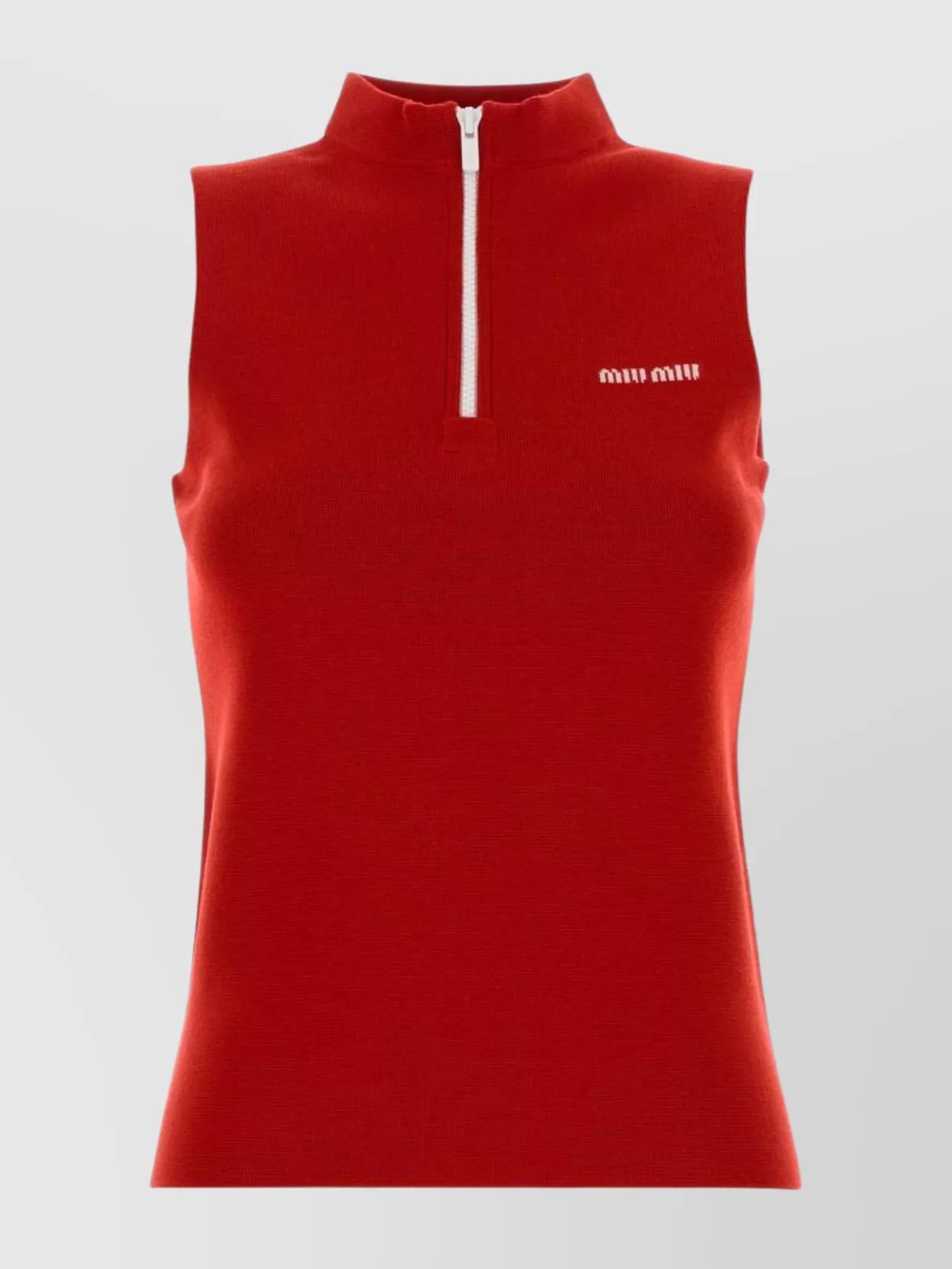Miu Miu Sleeveless and tank tops for Women | Online Sale up to 45
