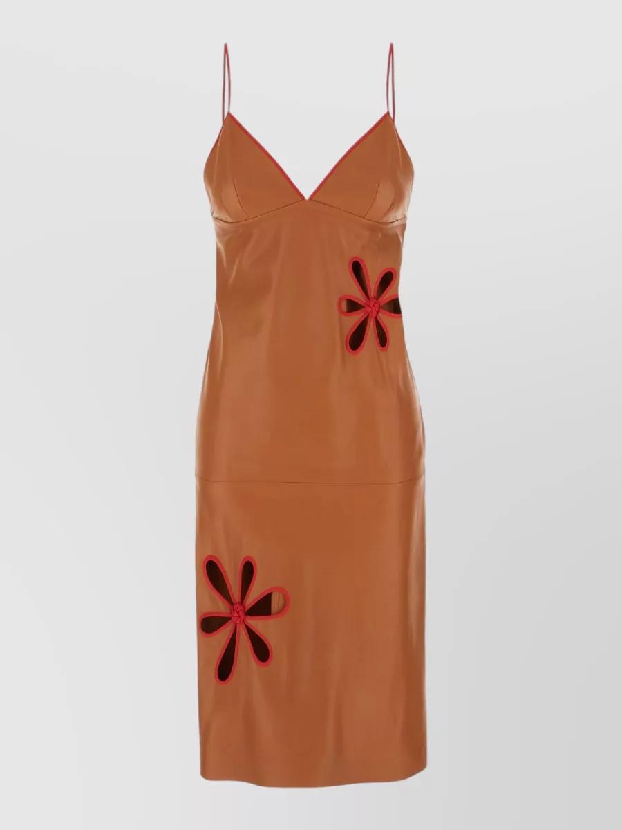 fendi casual dress Fendi Mini Mirror FF Motif Dress