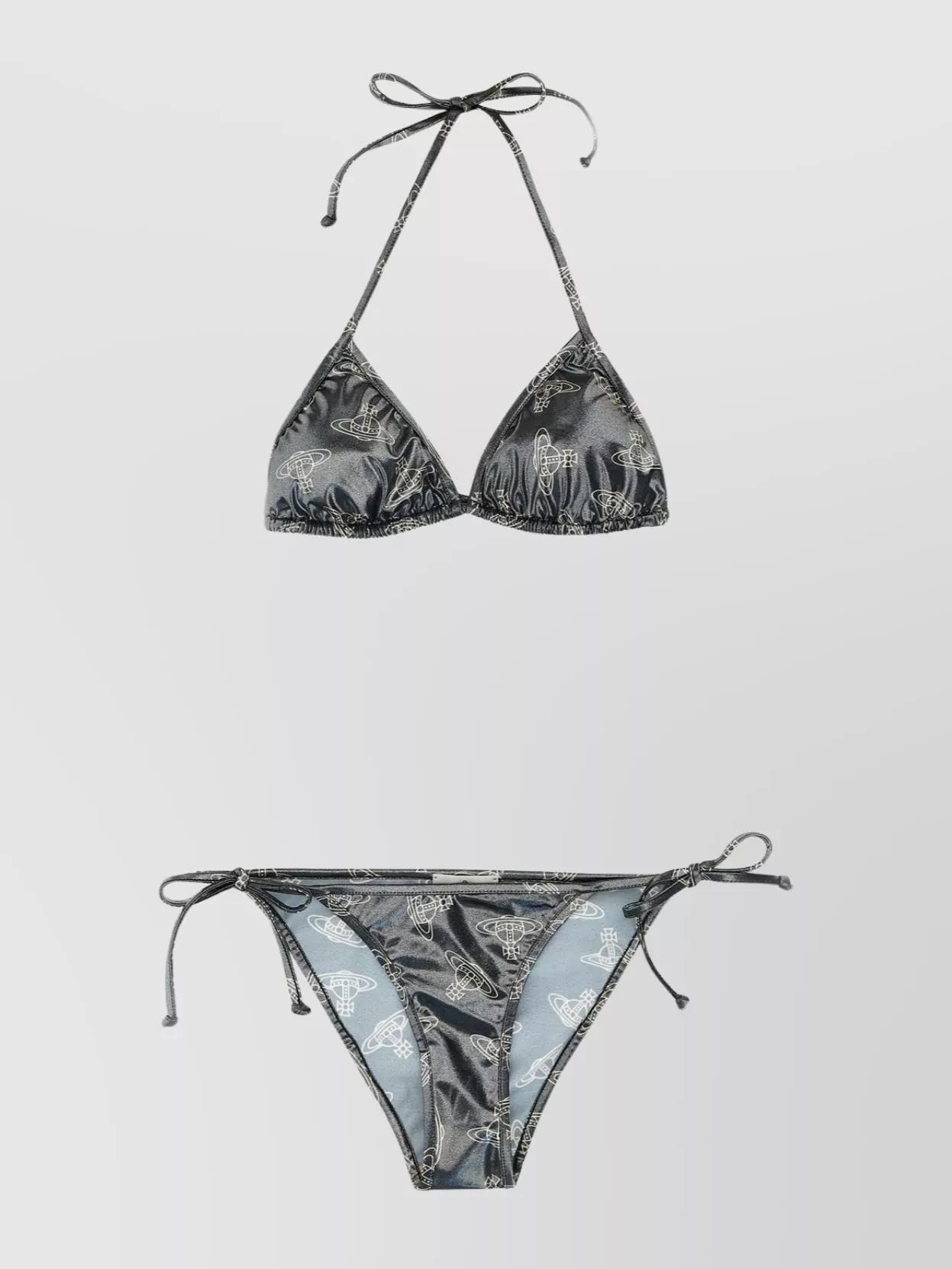 VIVIENNE WESTWOOD トライアングルビキニ オーブプリント VIVIENNE WESTWOOD トライアングルビキニ オーブプリント