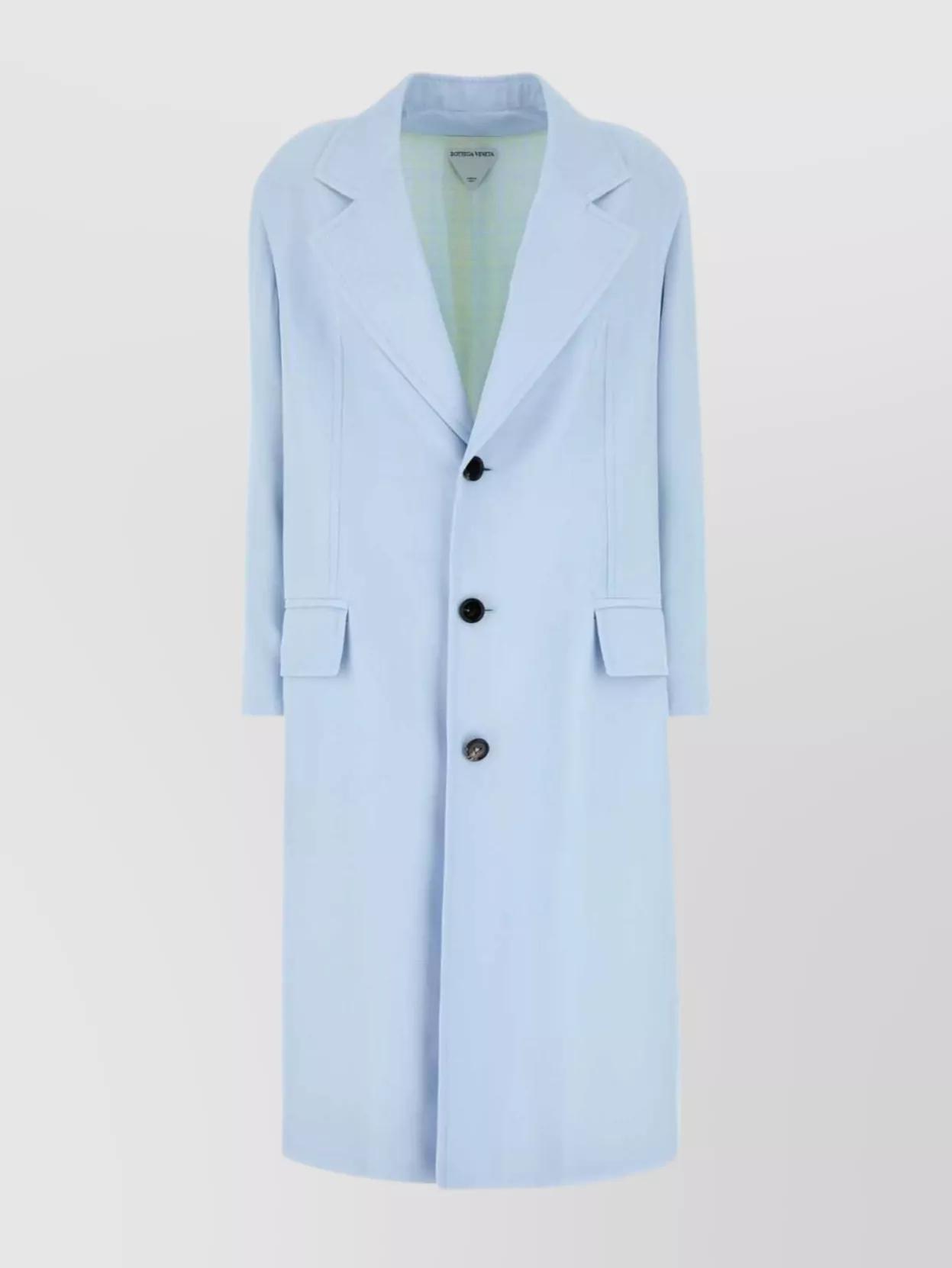 コート Bottega Veneta Light Blue Cashmere Coat Bottega Veneta Long coats and winter coats for Women