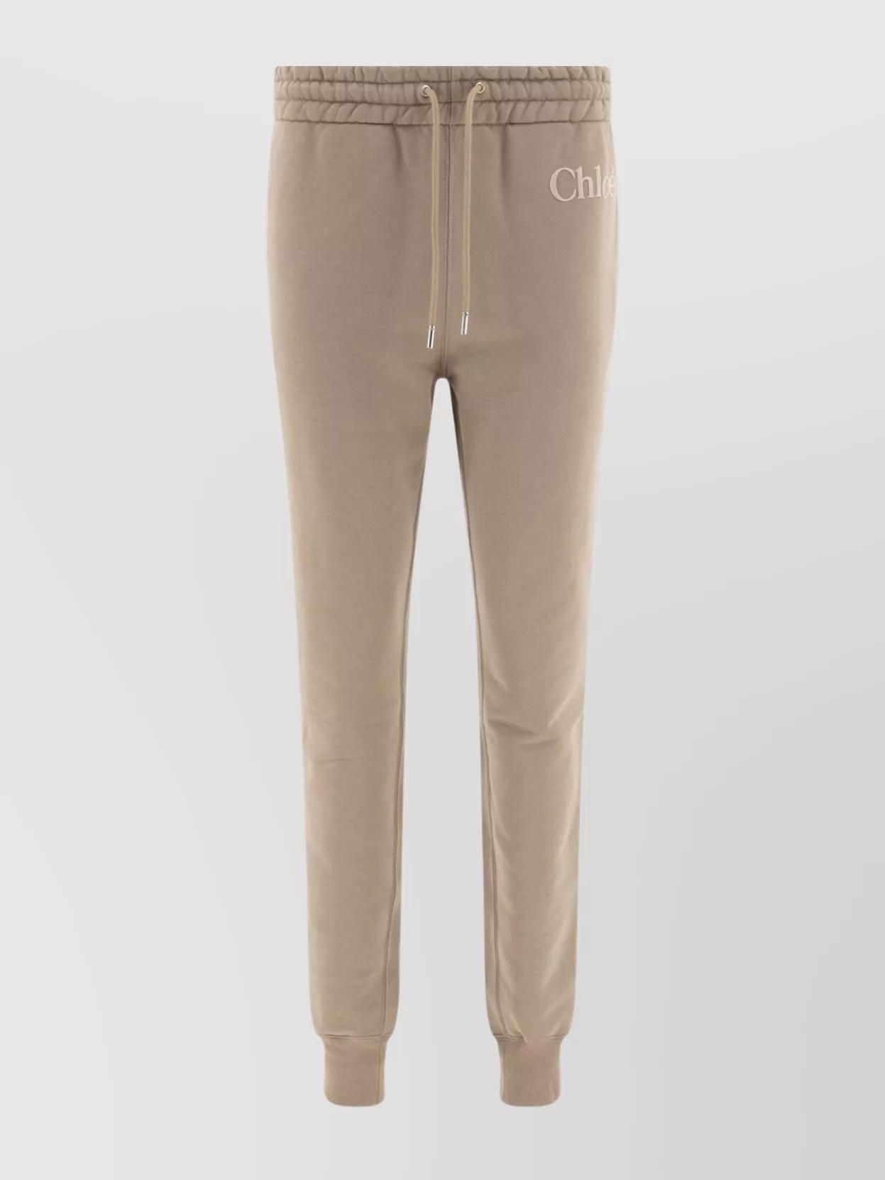 ボトムスその他 Chloe Cotton fleece joggers Chloé Track pants and sweatpants for Women | Online Sale up