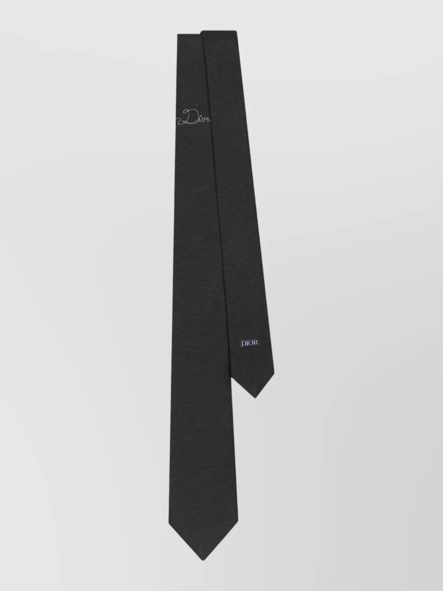 dior-Black-Slim-Tie-For-Modern