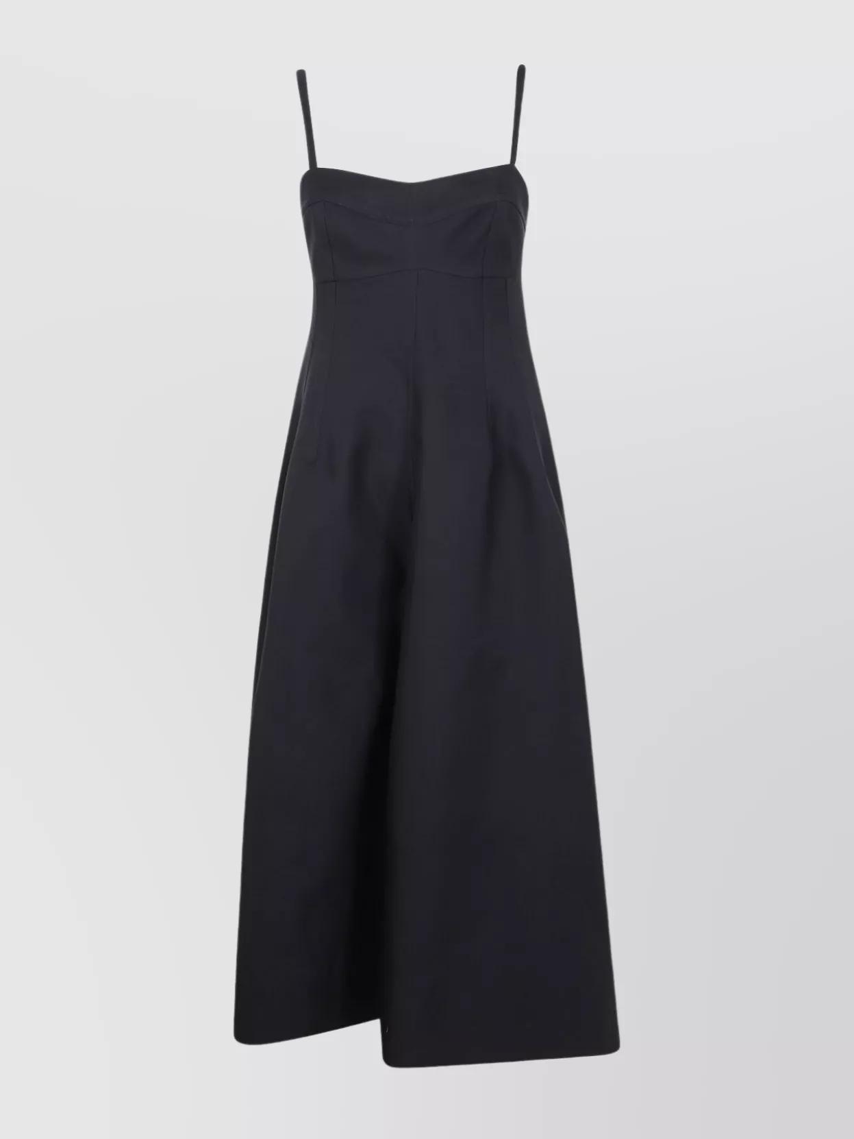 【関税込み】Jil Sander Dresses Jil-Sander-Black-Asymmetrical-