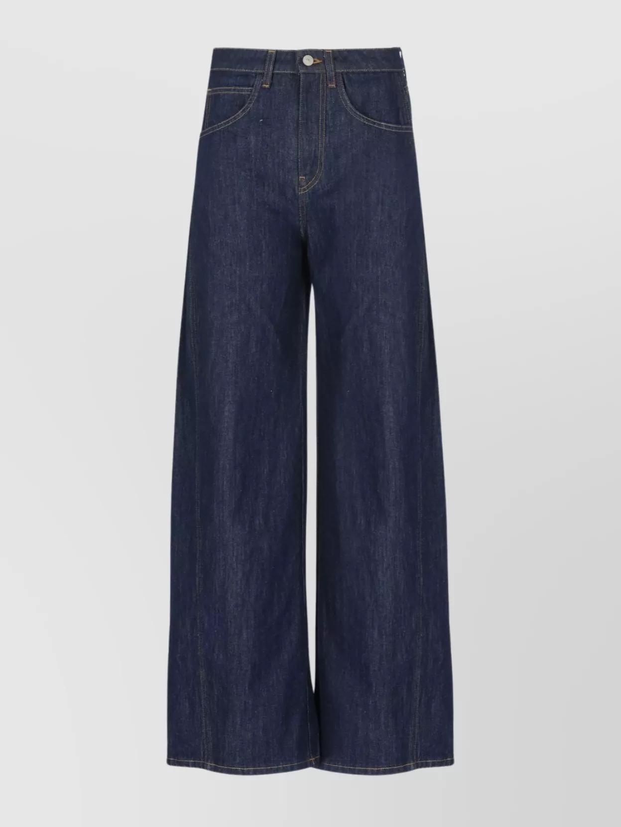 デニム・ジーパン DONDUP JACKLIN WIDE LEG JEANS Jeans Jacklyn wide leg in denim fisso da donna, blu | Dondup