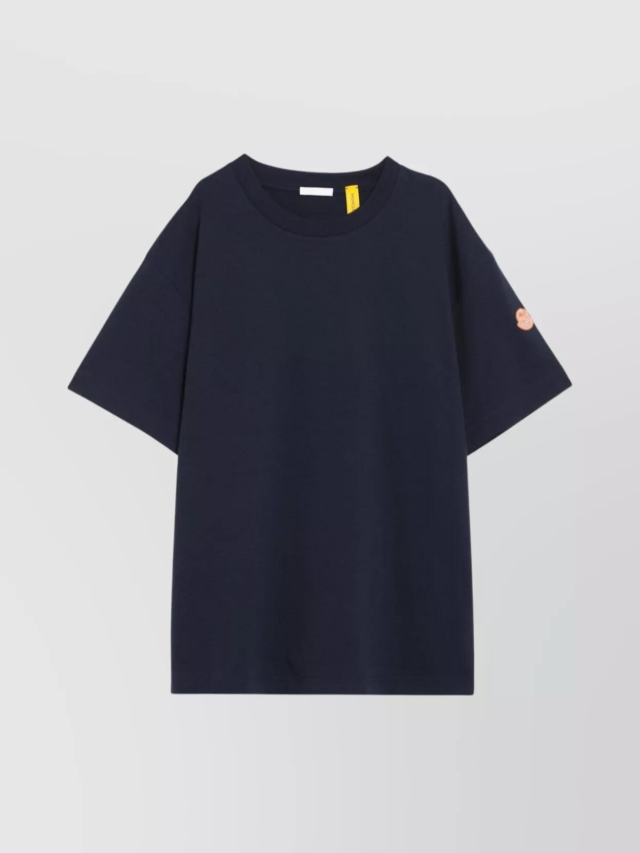 Moncler★素敵！Genius Black/ Red Embroidered Love T-Shirt Moncler Genius 2 Moncler 1952 Black Love T-Shirt Moncler Genius
