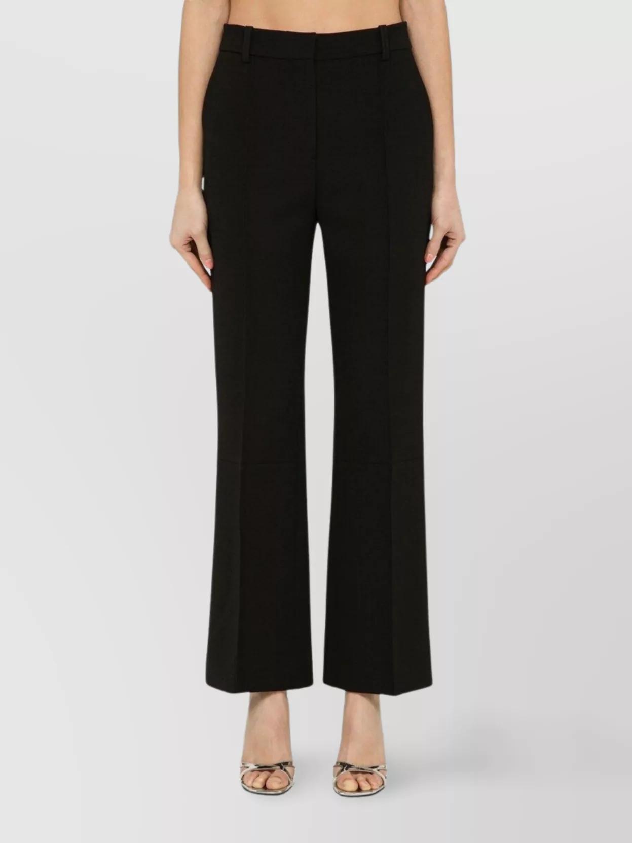 ボトムスその他 Victoria Beckham Cropped black trousers in wool blend Victoria Beckham Cropped black trousers in wool blend