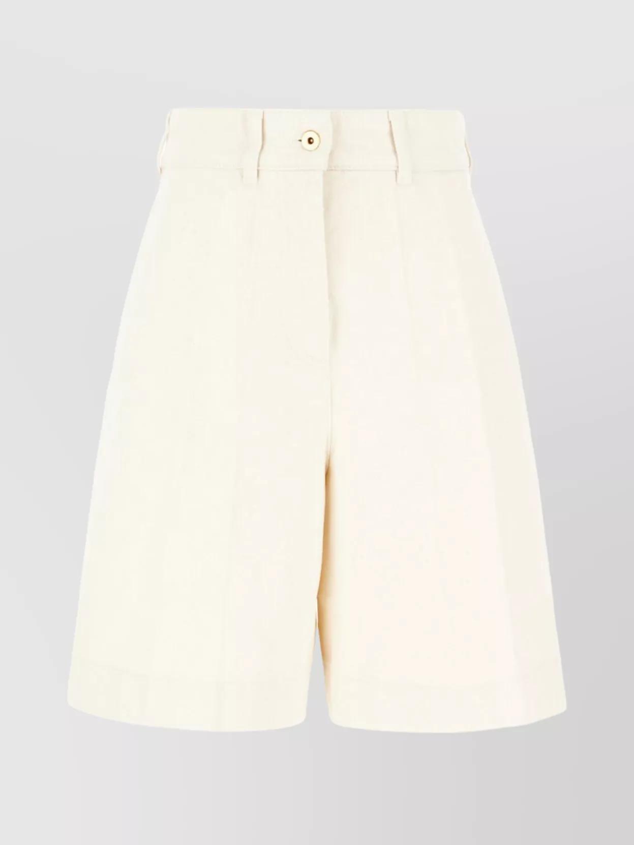 ショートパンツ Patou Wool Bermuda Shorts Patou | アイコニック ウール ショートパンツ