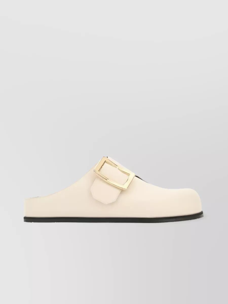 サンダル・ミュール Bally Ivory leather Eloise slippers BALLY(バリー) サンダル・ミュール(レディース) - 海外通販のBUYMA