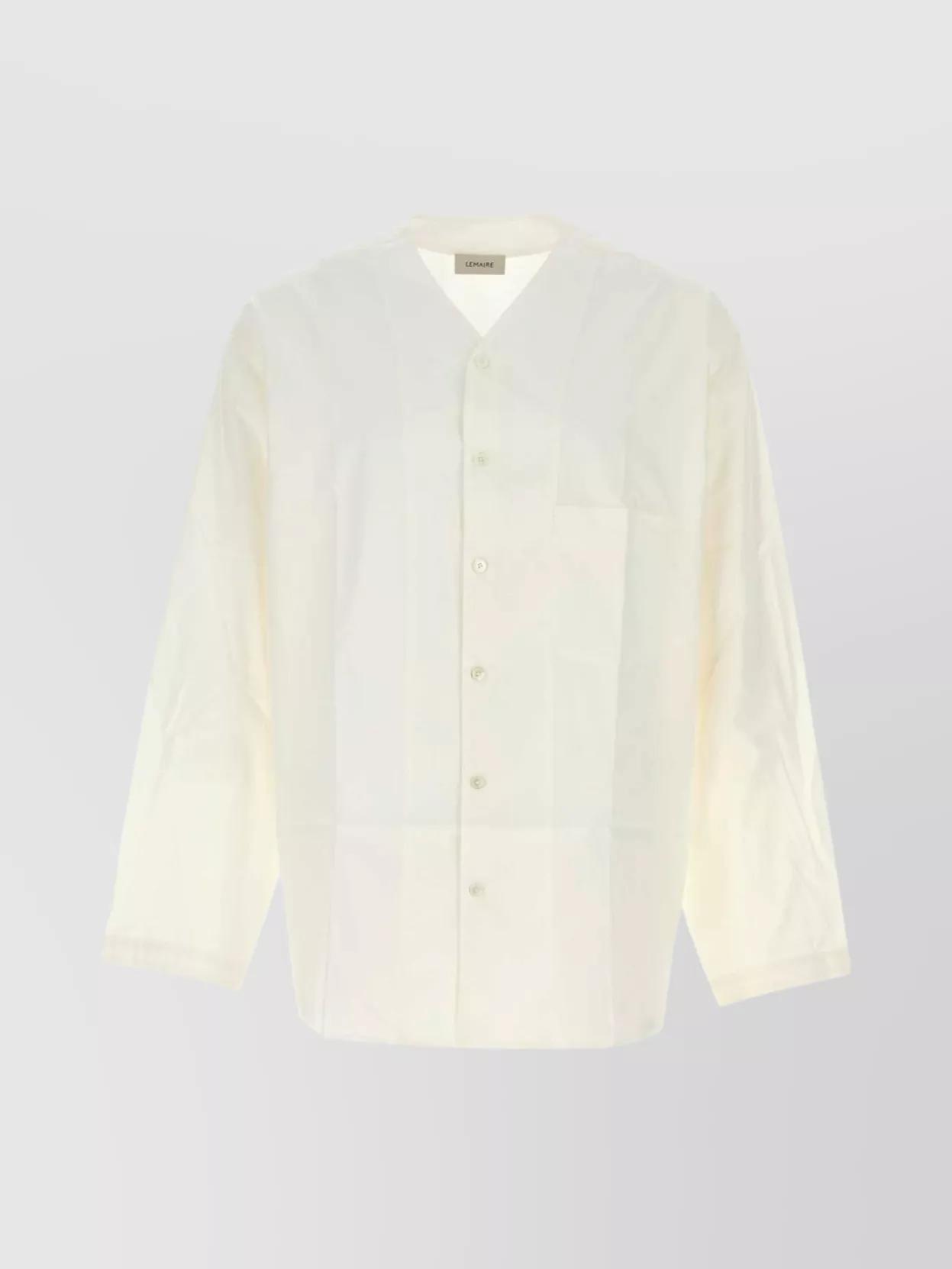 LEMAIRE◇CHEST POCKET COTTON T-SHIRT ポケットTシャツ/XS