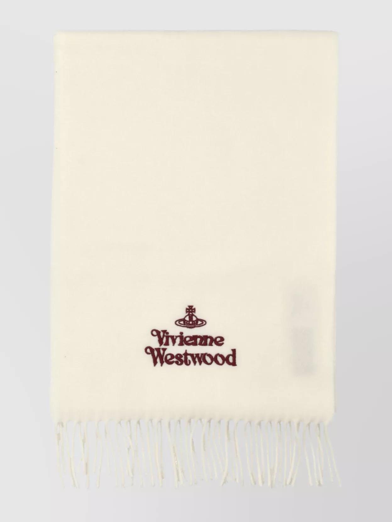 Vivienne Westwood＊スカーフ ロゴ 50X190 3 X YAK SCARF 40ed79e1-1fa3-30d8-b42b-
