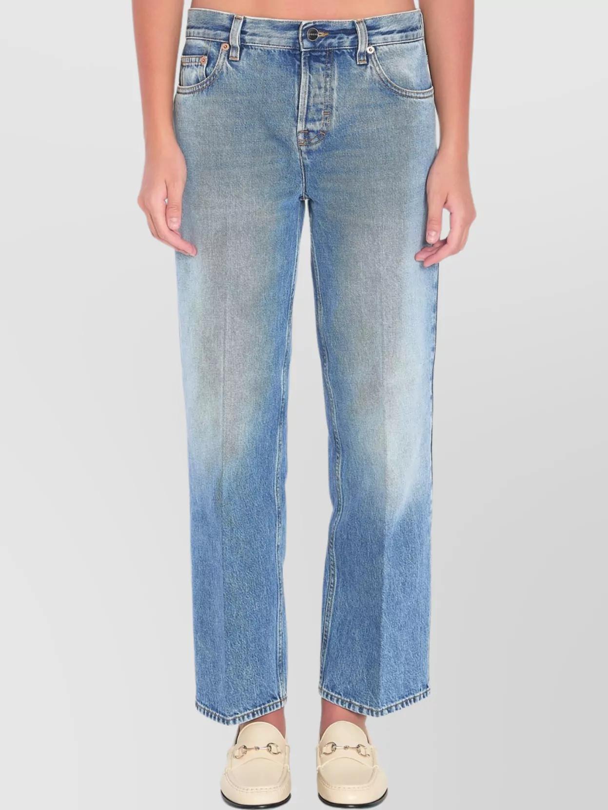 Women's Gucci Straight-leg jeans | Lyst