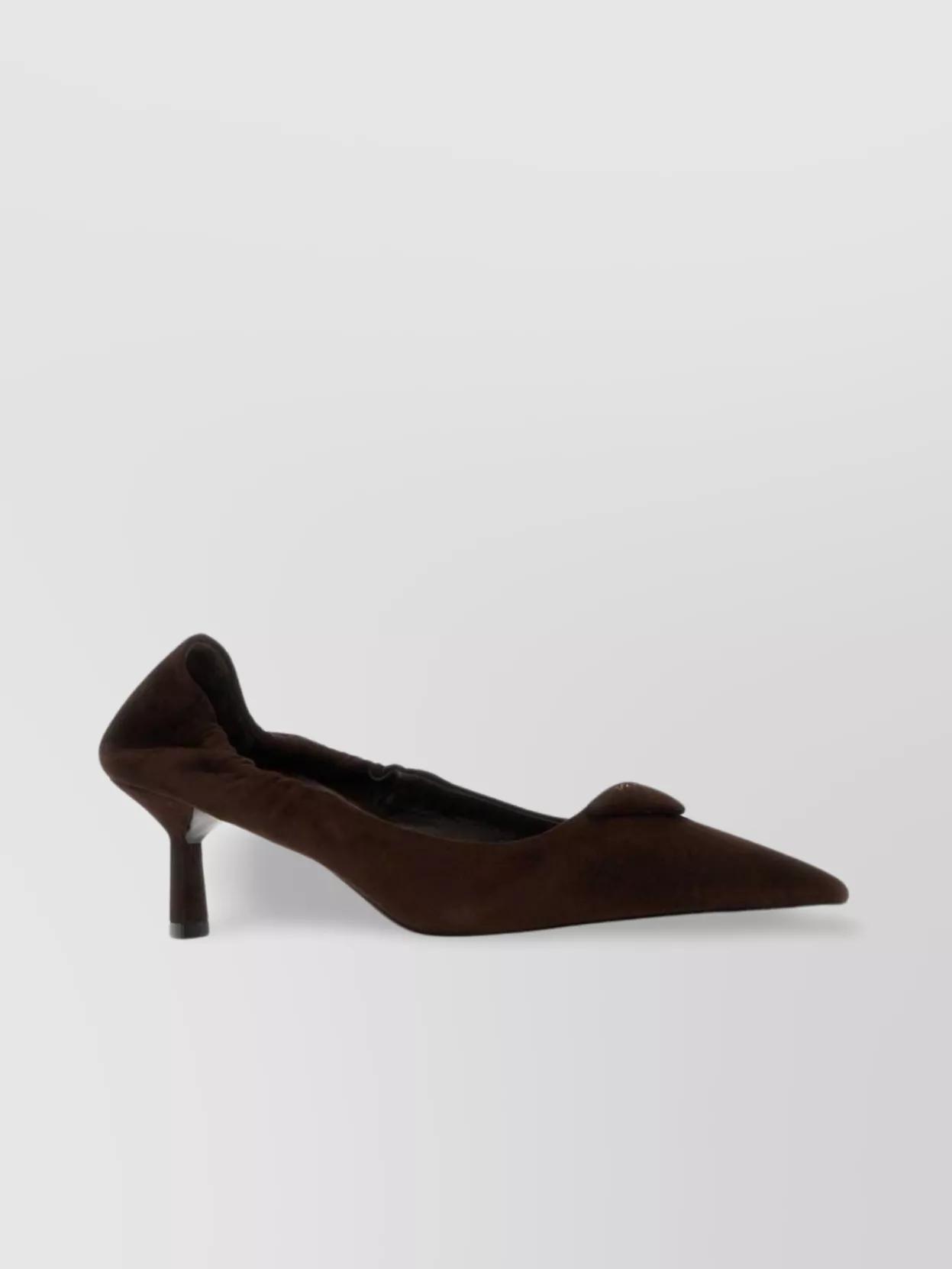 パンプス PRADA SUEDE LEATHER SLINGBACK PUMPS Prada Suede 75MM Slingback Pumps | Saks Fifth Avenue