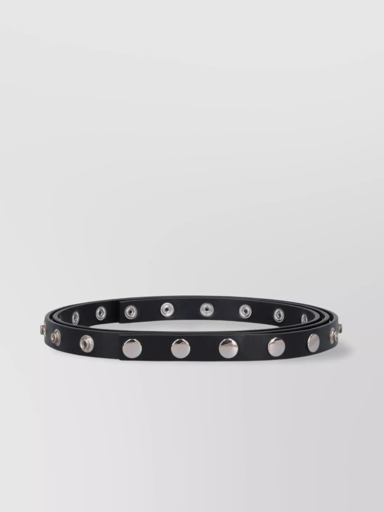 ベルト THE ATTICO Woman Belt Black 250WKE024T019 100 88f5557f240c288aca2c4c0a5cd007