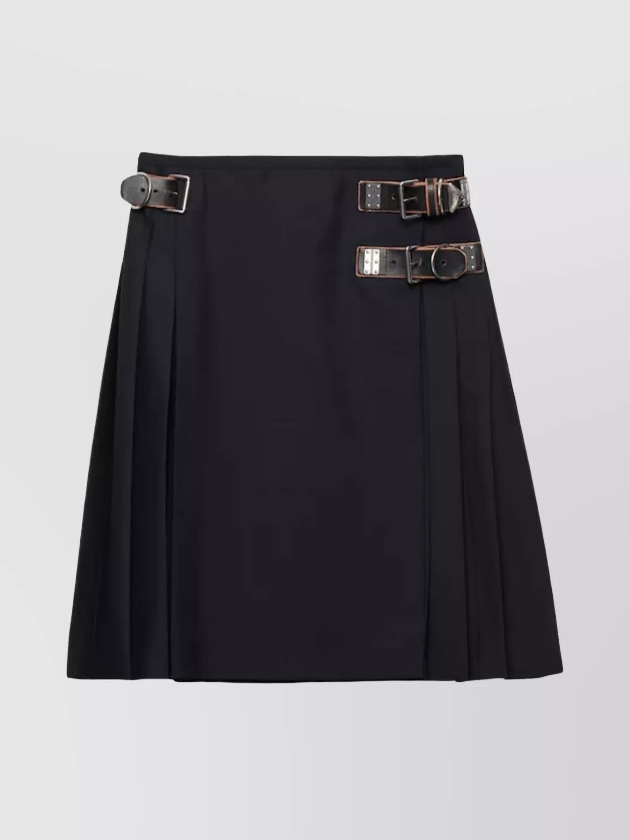 ミニスカート PRADA IVORY COTTON BLEND MINI SKIRT Prada Mini Skirt | italist