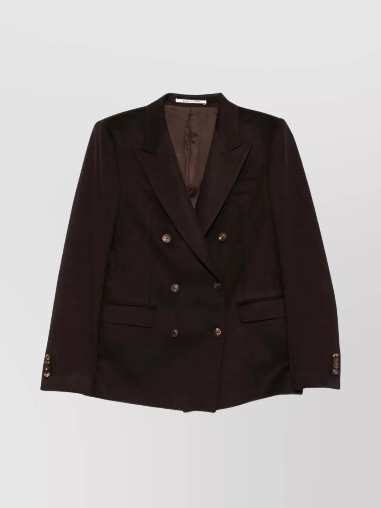 ジャケット TAGLIATORE Women Outer J PARIGI10B 340159 096 822 Black Tagliatore Woman Jacket Clothing In Black | ModeSens