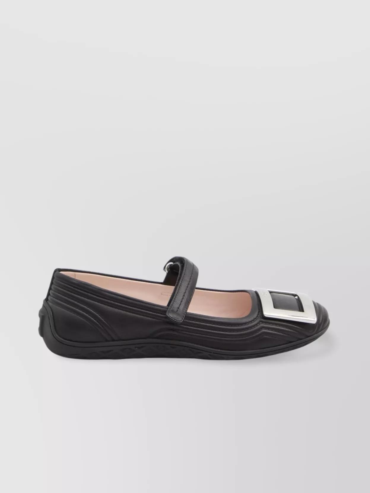 バレエシューズ Roger Vivier Viv Low Mary Jane Ballerinas ROGER VIVIER - Viv low Mary Jane ballerinas | Leam Roma