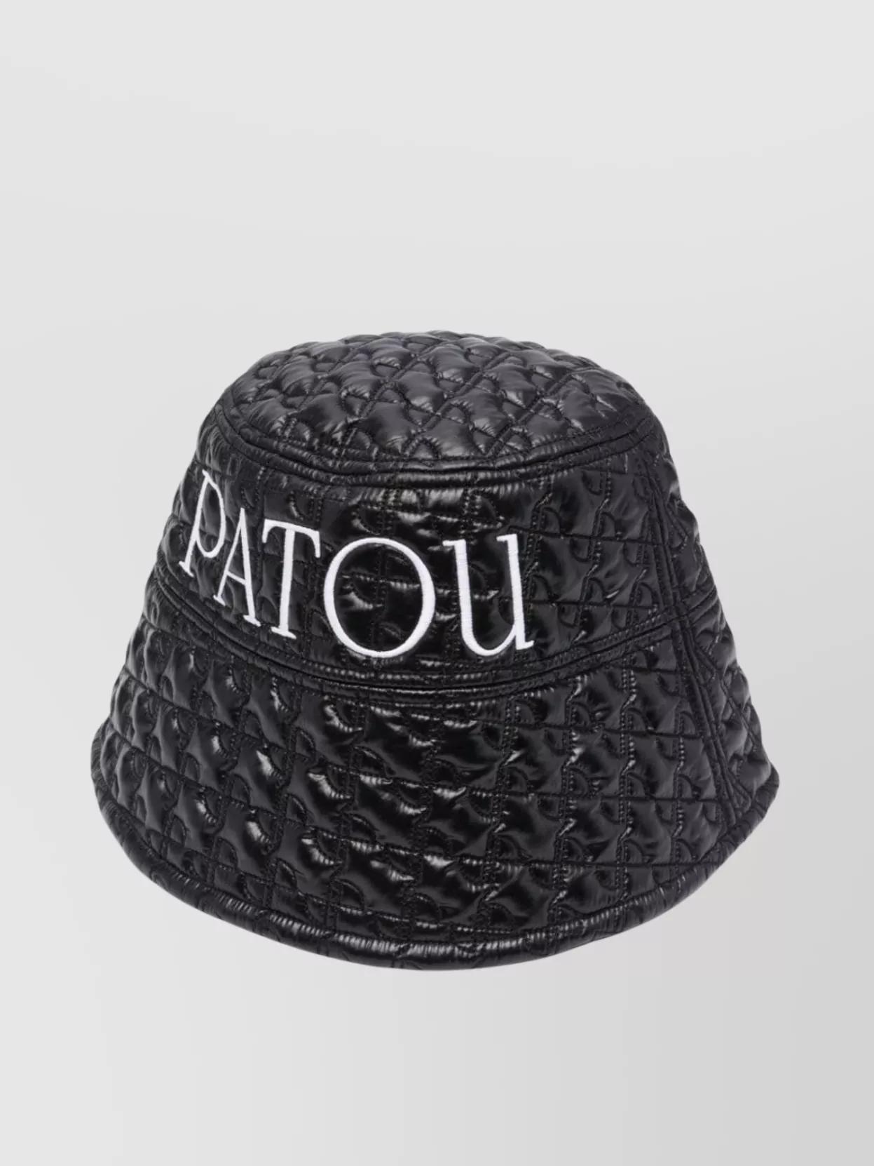 ハット PATOU BLACK CANVAS HAT Patou | Hats