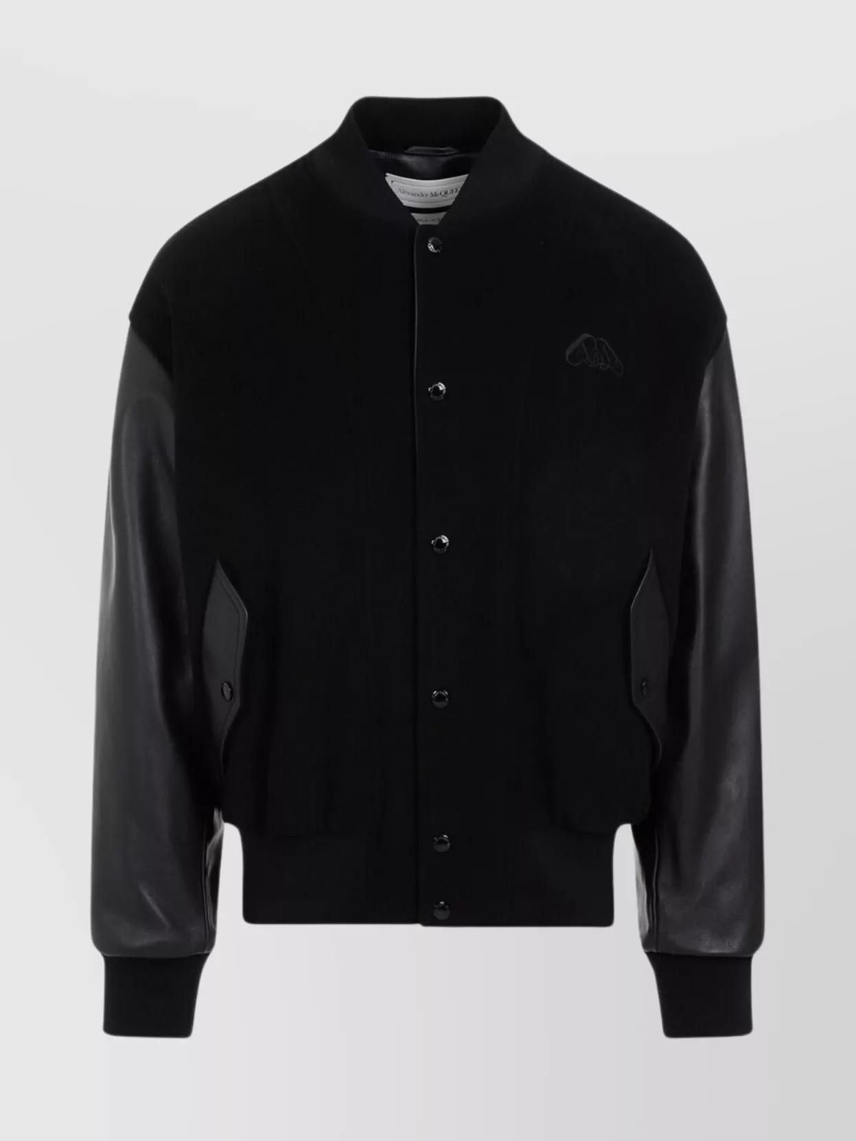 Alexander McQueen Black Sports Jacket