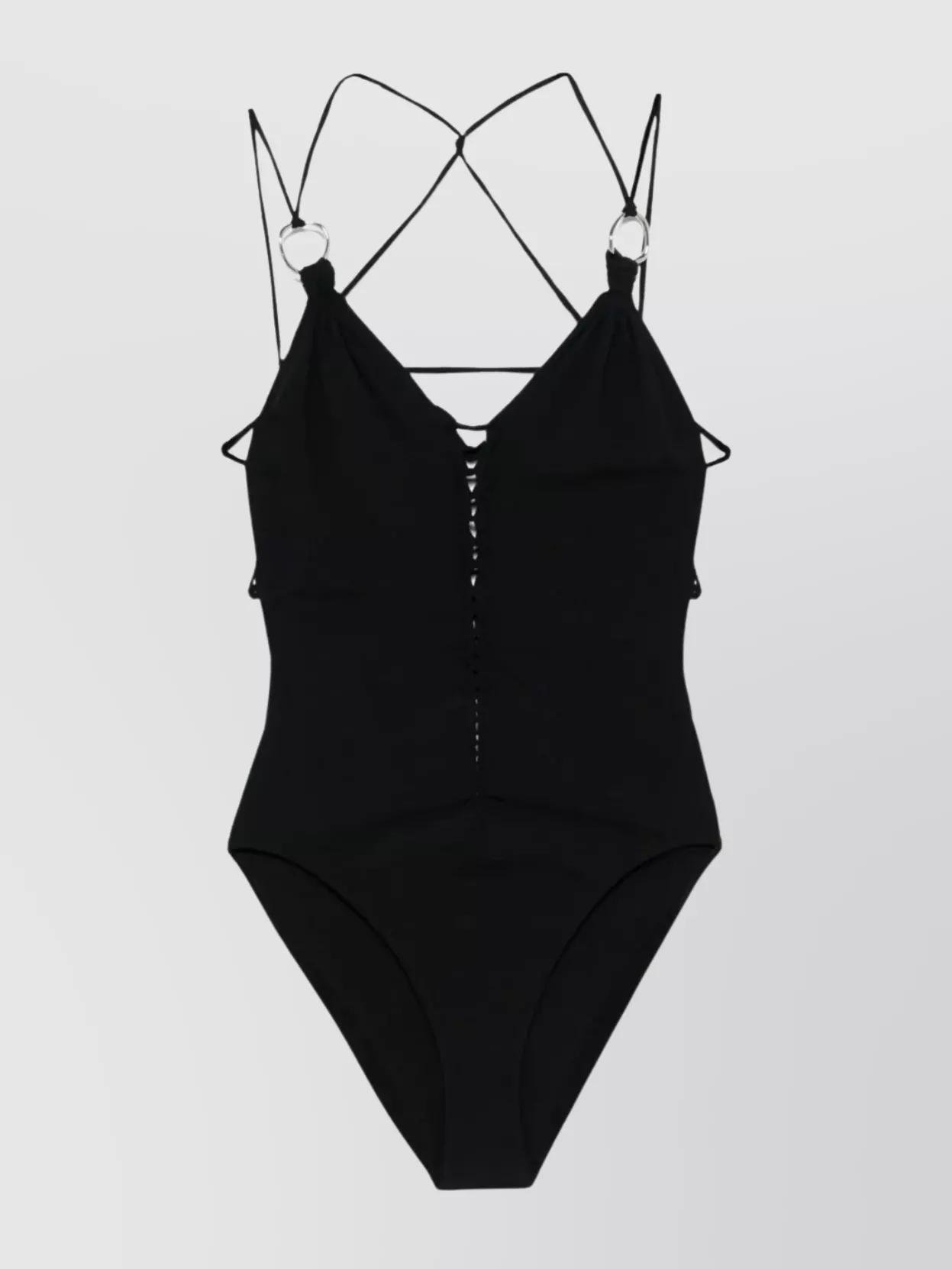 【Isabel Marant】 Sageカットアウトワンショルダー水着 Isabel Marant - Sage One-shoulder swimsuit black - The Corner