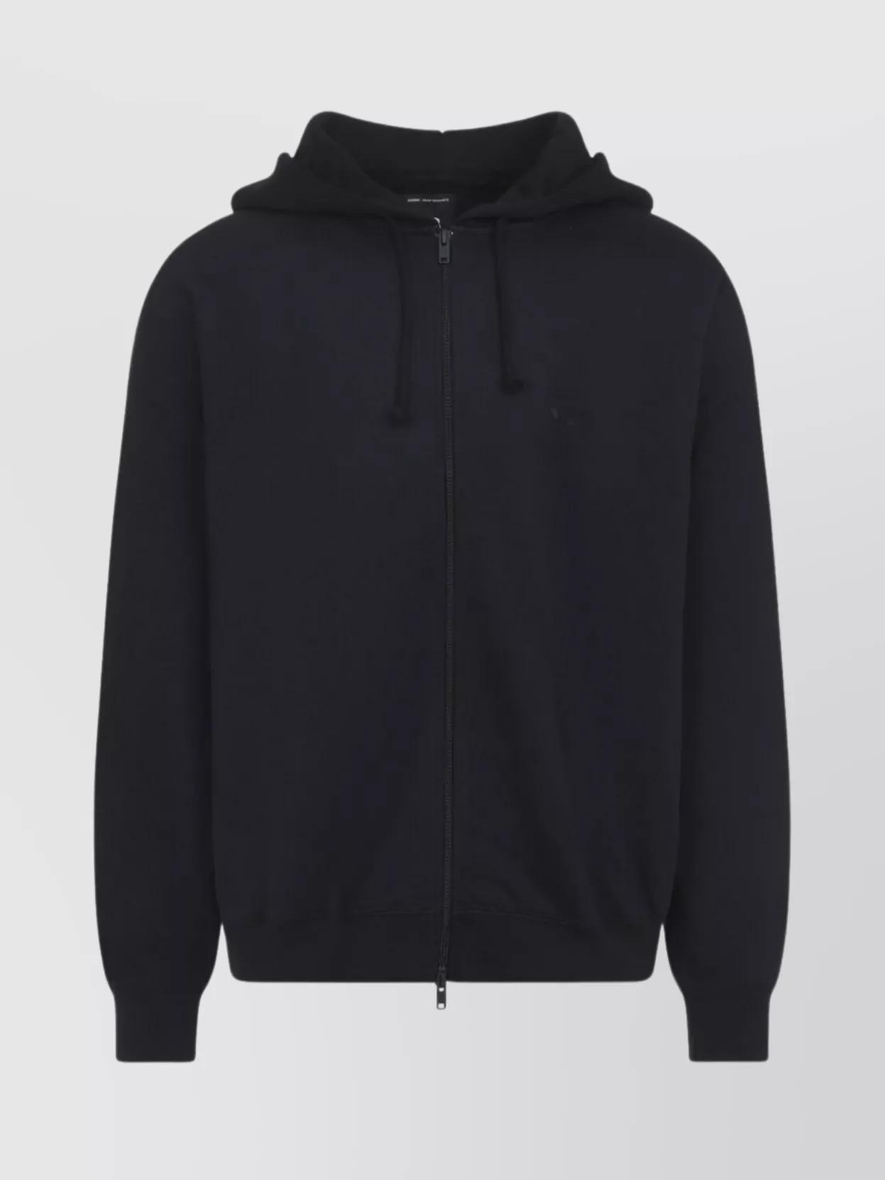 Y-3 Brushed Terry Zip Up Hoodie in Blue for Men Lyst UK