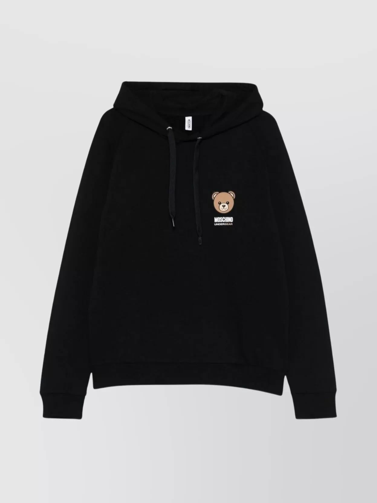 Pink Teddy Bear Moschino Hoodie Women's Moschino Hoodies For