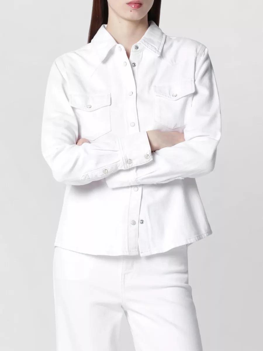FRAME Shirt in White | Lyst