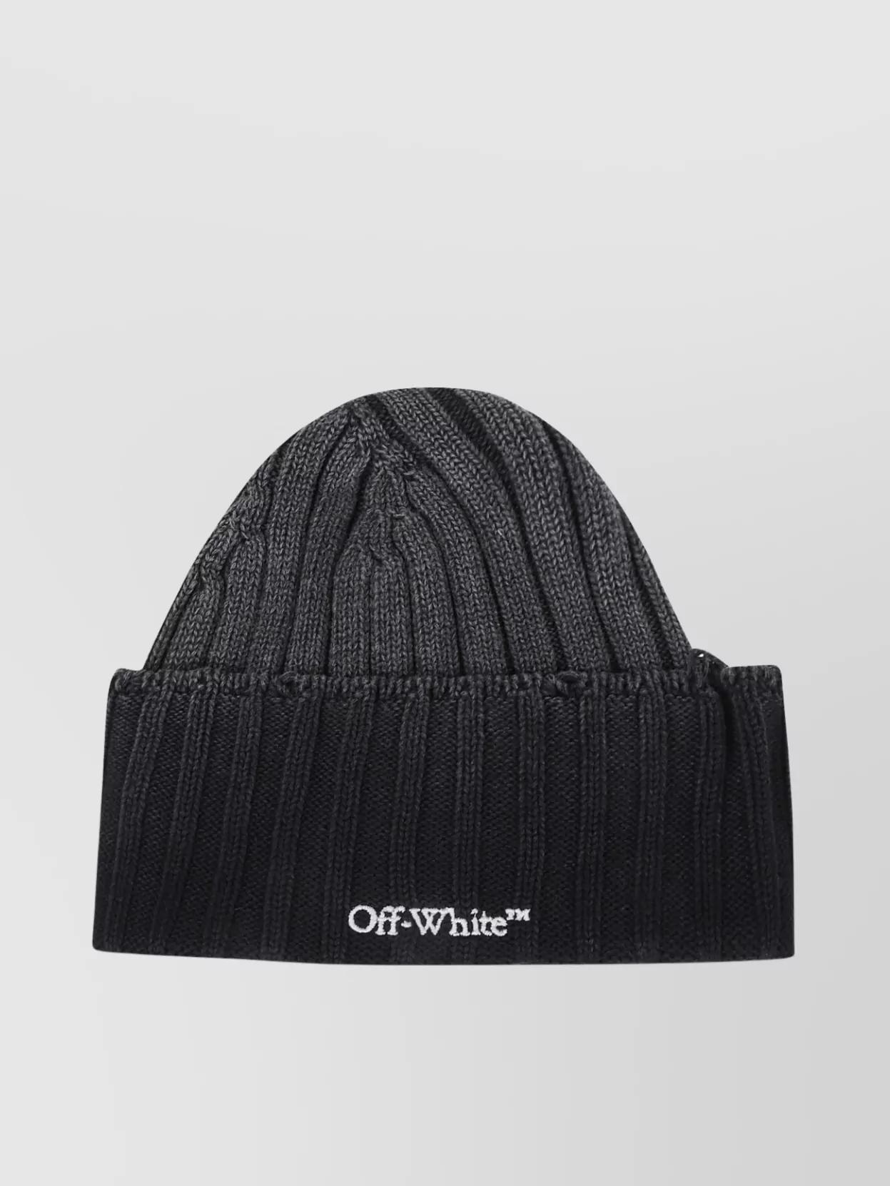 帽子 Off-White Men's multi Hat OFF-WHITE - Multi Logo Cotton Baseball Cap Off-White