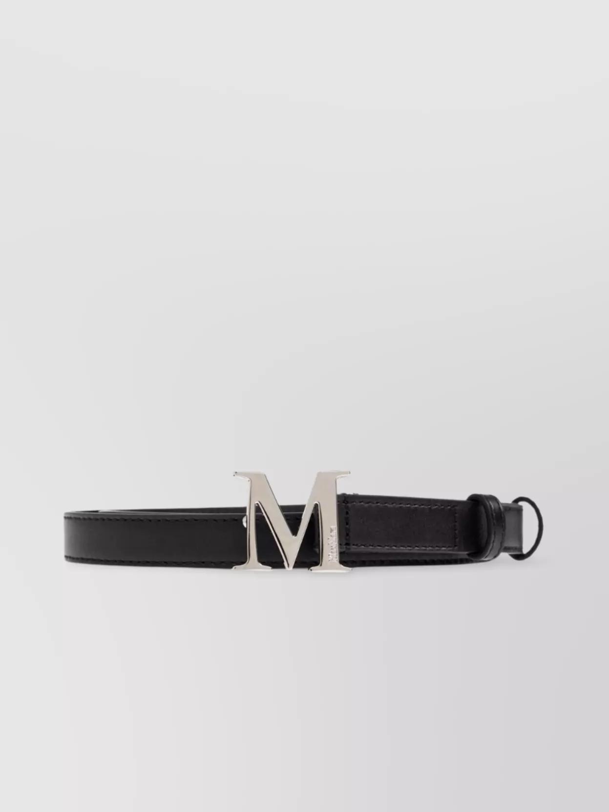 ベルト MAX MARA New plate 15 max mara sfilata leather belt Nero 25p-max-mara-2514501013600001.