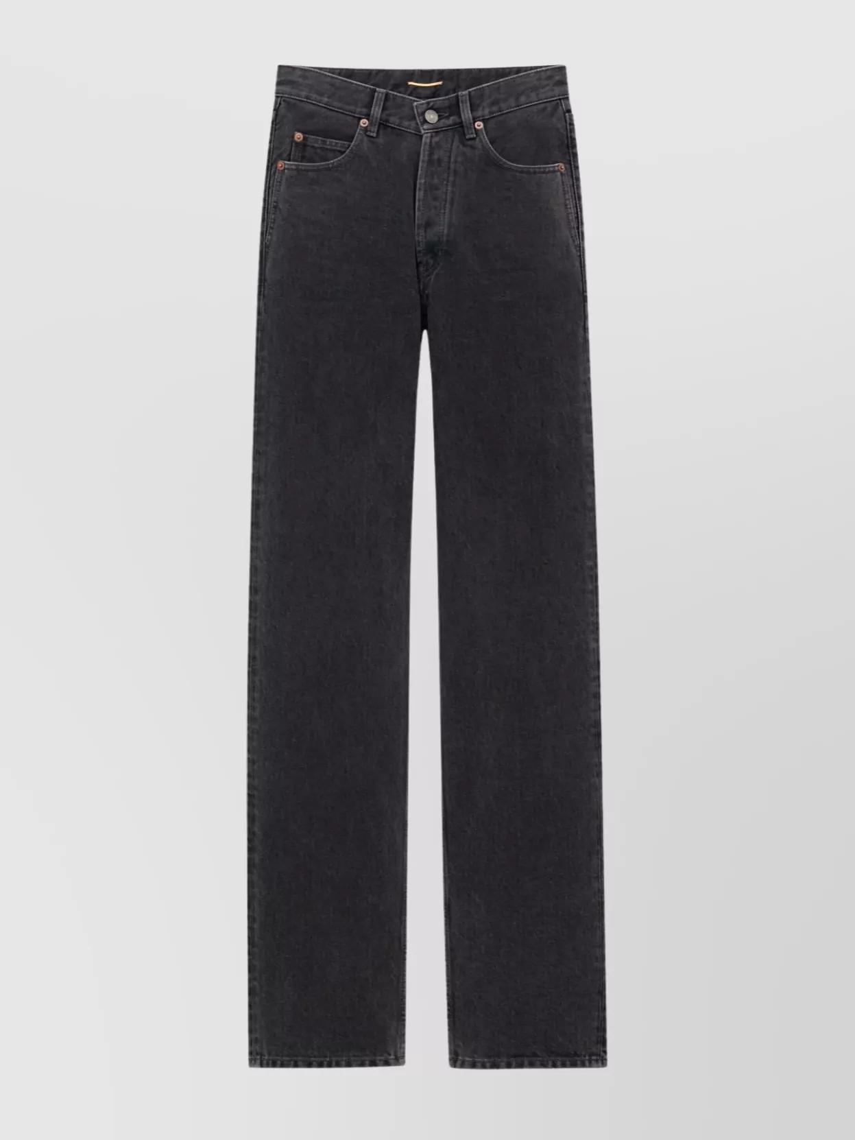 【関税＆送料込み】Saint Laurent 'Vanessa' Jeans Saint Laurent Vanessa Jeans | Blue | FARFETCH