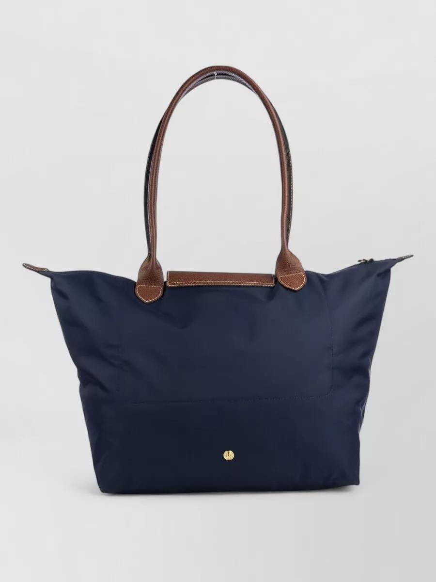 Longchamp Shoulder Bag Dual Top Handle Design in Blue | Lyst UK display picture 1