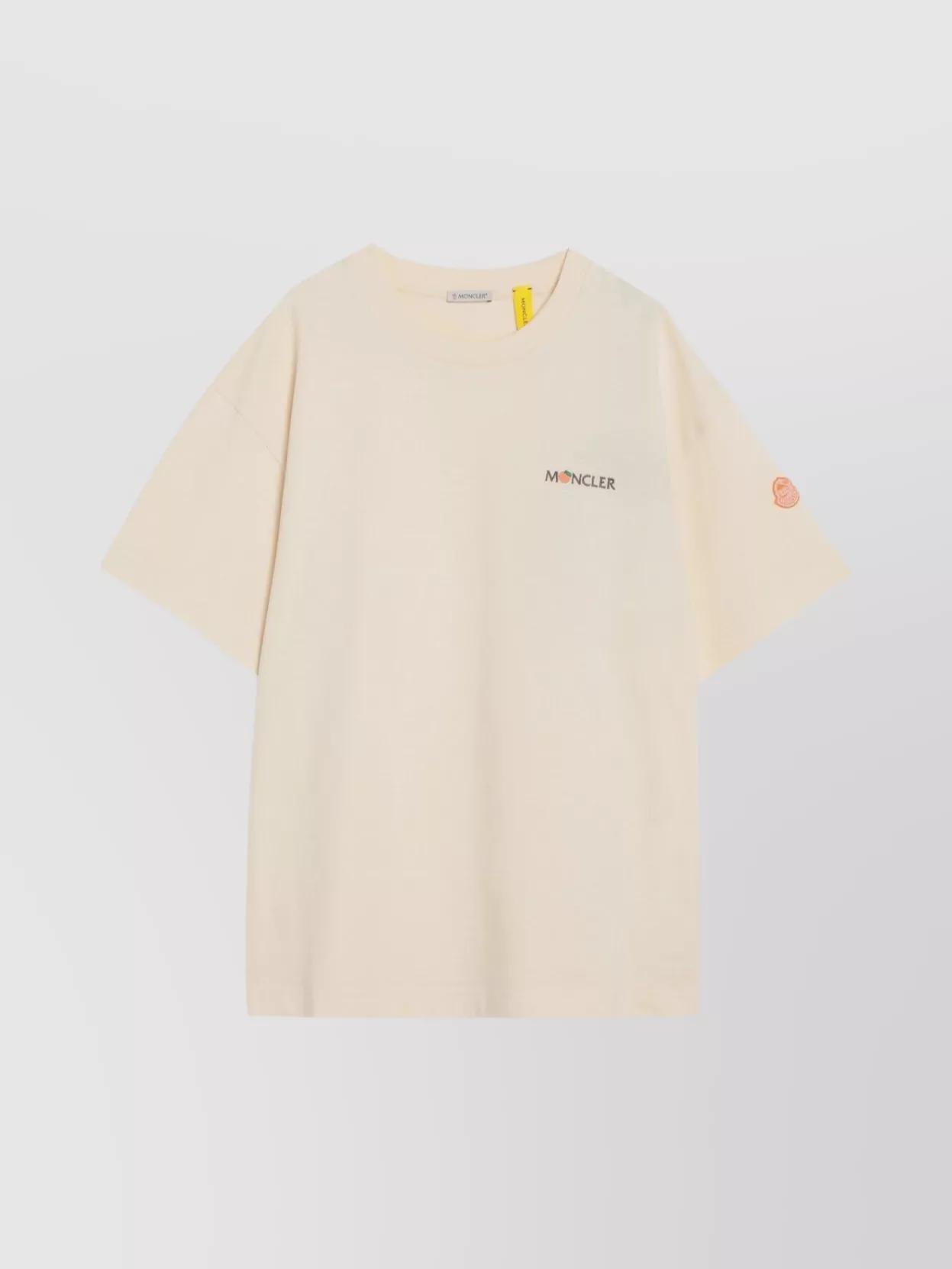 Moncler x Willow Smith Tシャツ Cotton T-Shirt ★関税込 Moncler Cotton Logo-Trim T-Shirt | Harrods US