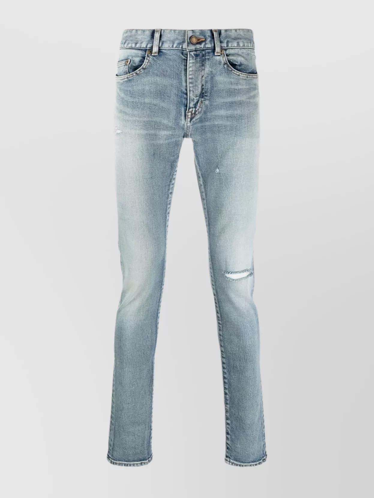 Saint laurent skinny jeans mens hot sale