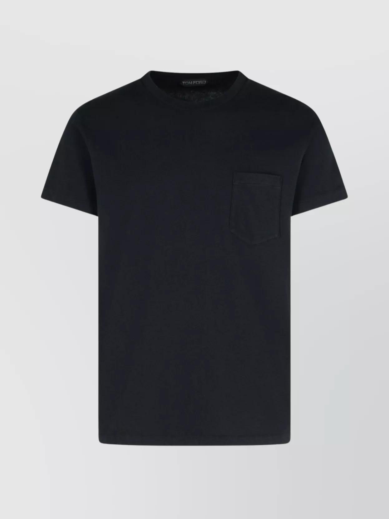 Tシャツ・カットソー TOM FORD Men T-shirt Black JHL005JMT003F23 LB999 Tシャツ・カットソー TOM FORD Men T-shirt Black