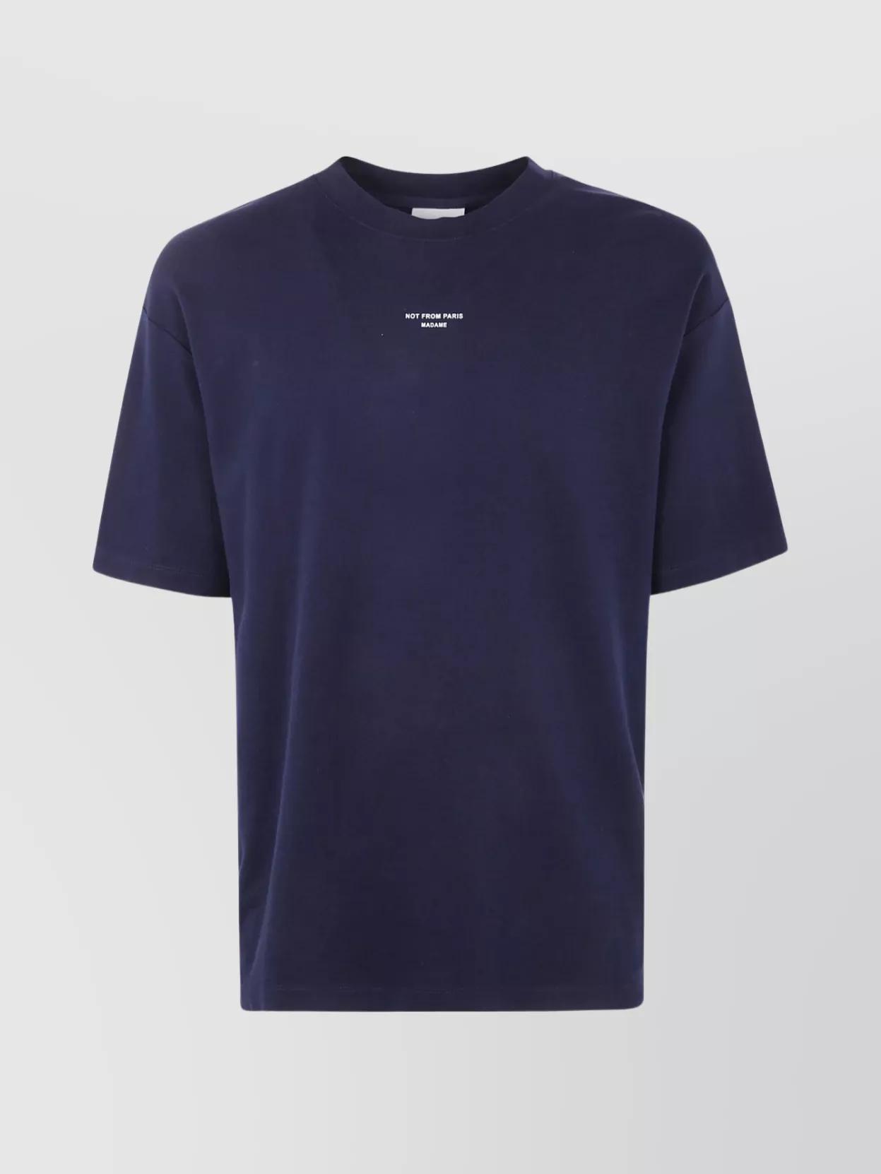 Tシャツ・カットソー DROLE DE MONSIEUR Men T Shirts TS261 CO002TAUPE GREY T-Shirts