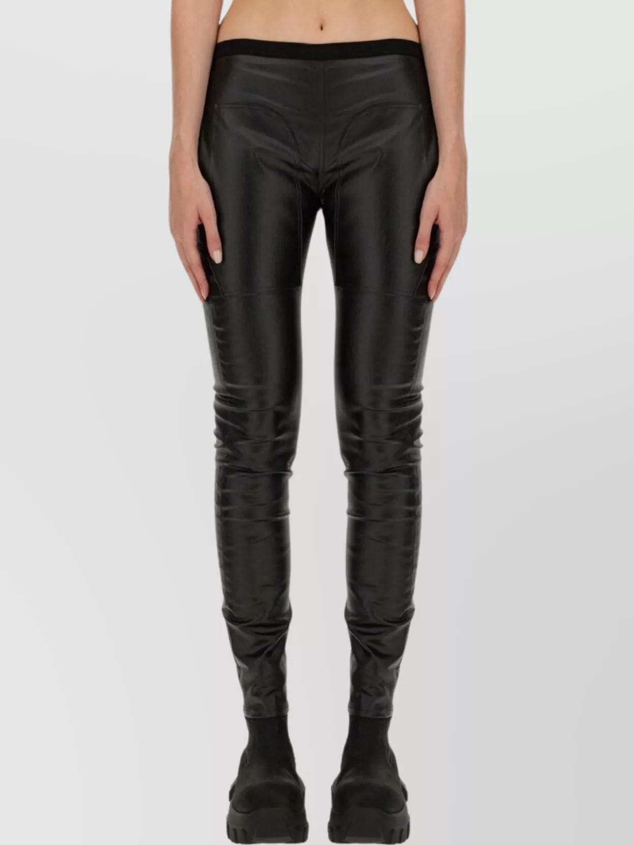 スパッツ・レギンス RICK OWENS Women Leggings RO02D3683M09 Black RICK OWENS Women Leggings RO02D3683M09 Black (RICK OWENS