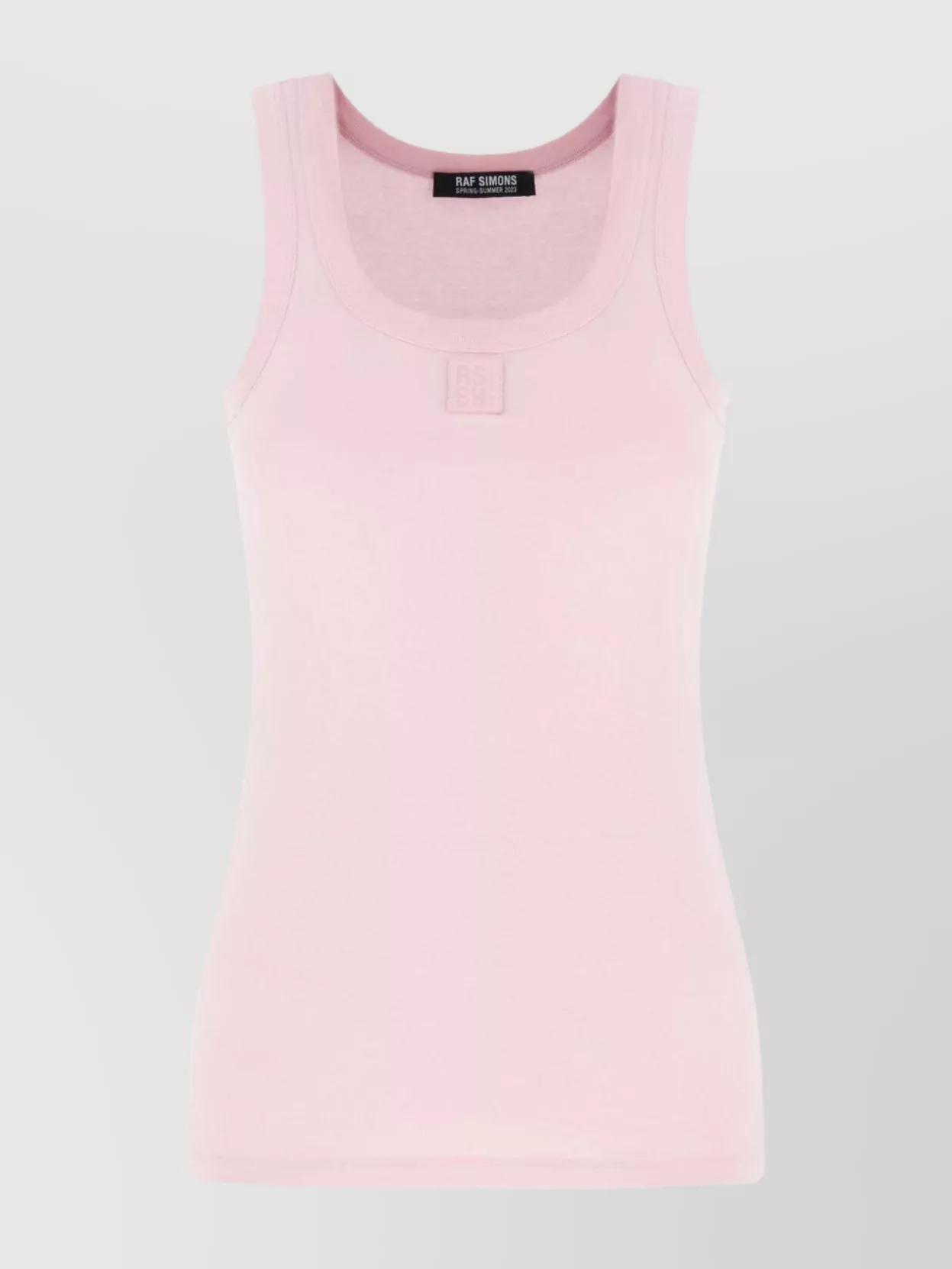 raf-simons-Pink-Sleeveless-