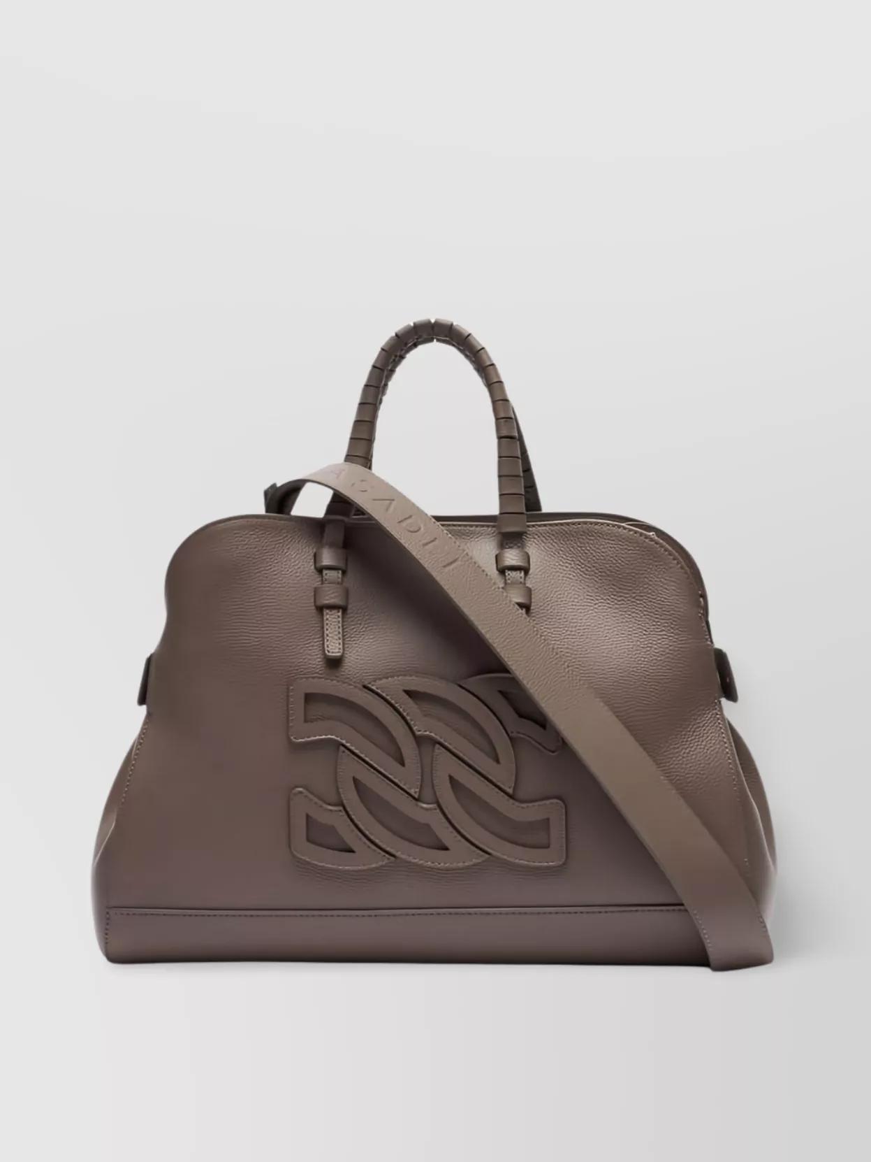 トートバッグ CASADEI SS25 Handbags (3W467J0000DOMEB 3113) TOMIRA - Braided Flap Crossbody Bag – Hereu Studio