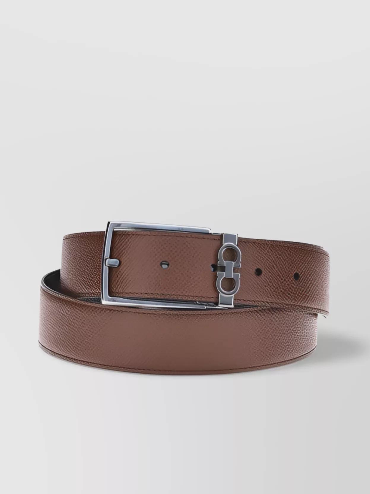 Brown Ferragamo Belts for Men | Lyst