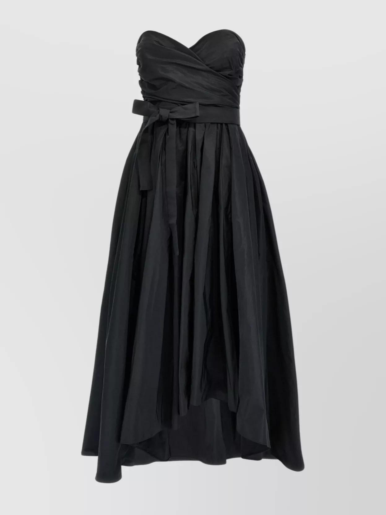 ワンピース PINKO 'Pappagallo' dress Brown PINKO Plissé Maxi Dress | Brown | FARFETCH
