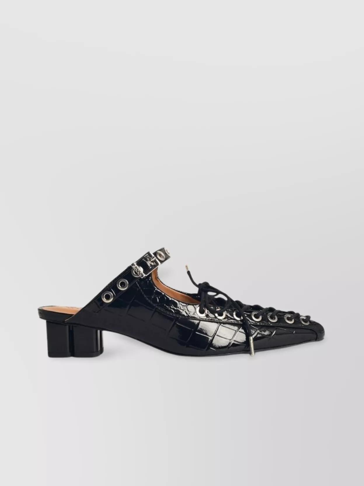 ganni--Laced-Block-Heel-Mules-