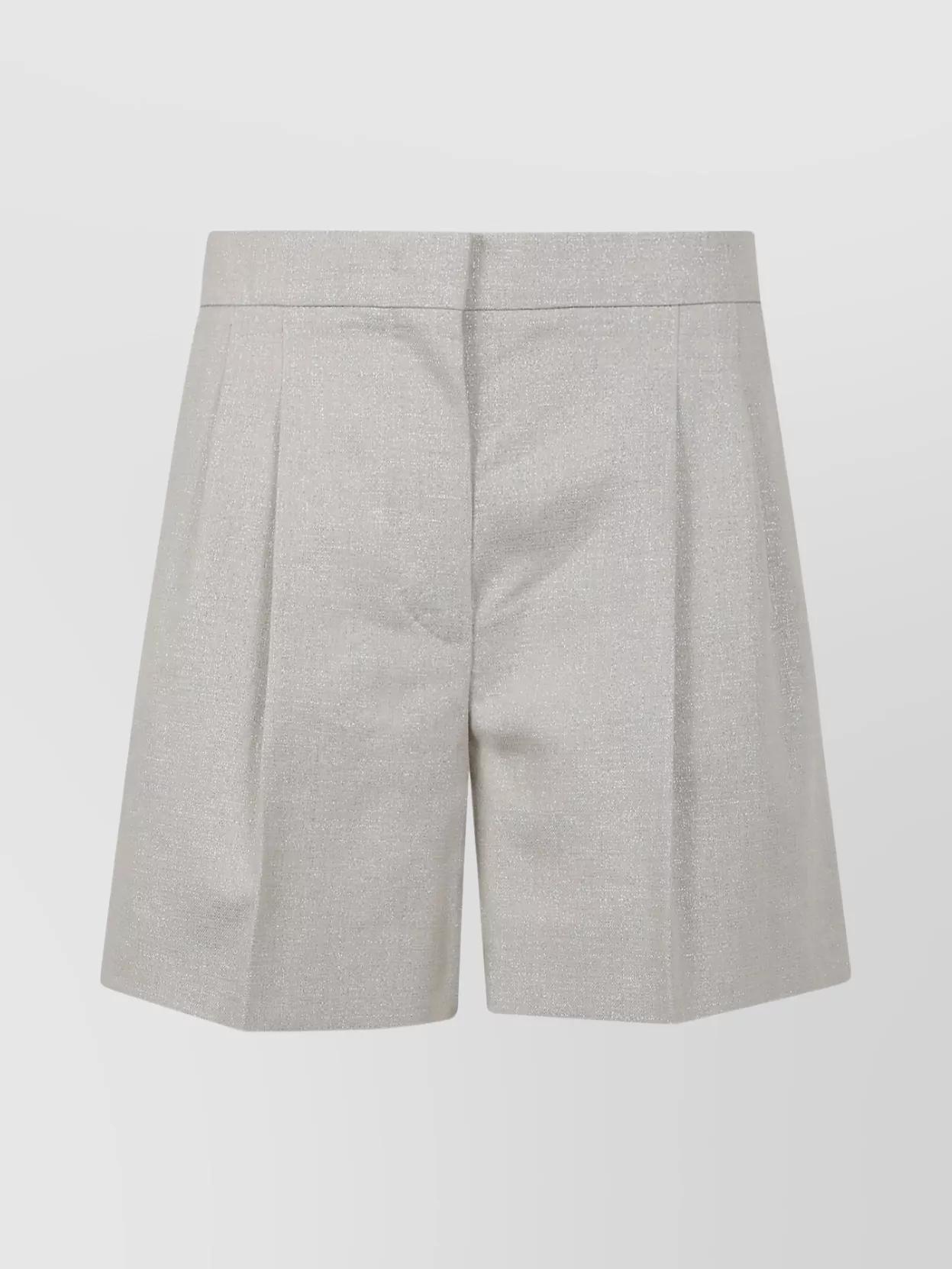 ショートパンツ MAX MARA STUDIO BERGEN COTTON GABARDINE SHORTS 6141015206006-d-bergen.jpg