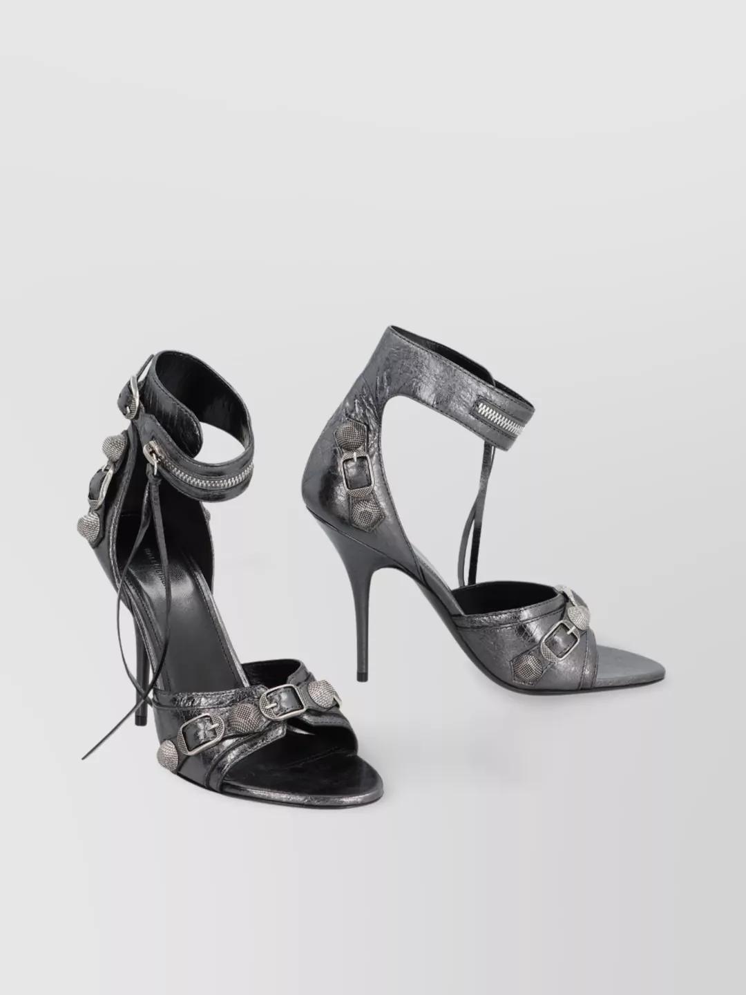 シューズ・サンダルその他 BALENCIAGA Woman High heel shoes Black 782551W2ES0 1000 Balenciaga High Heels Women's Black US W 10 - POIZON