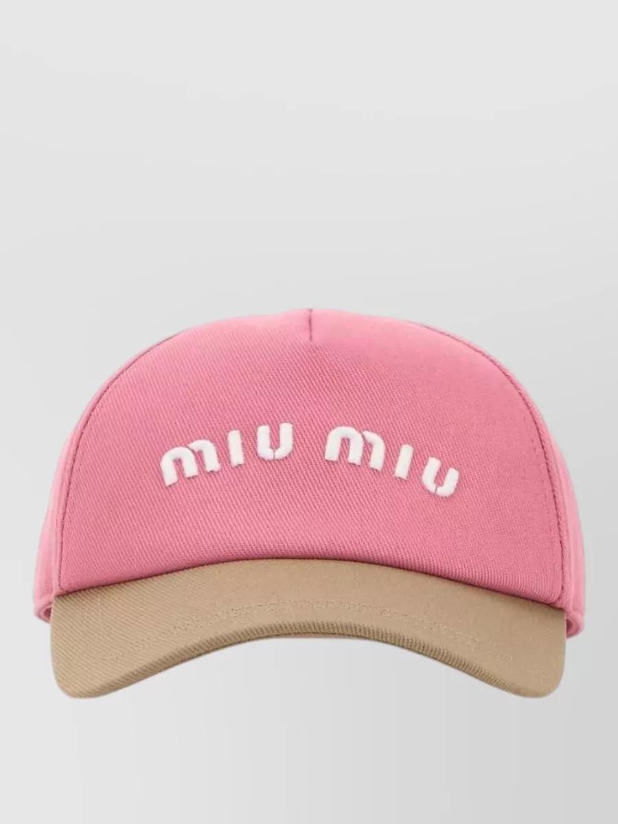 Pink Miu Miu Hats for Women | Lyst