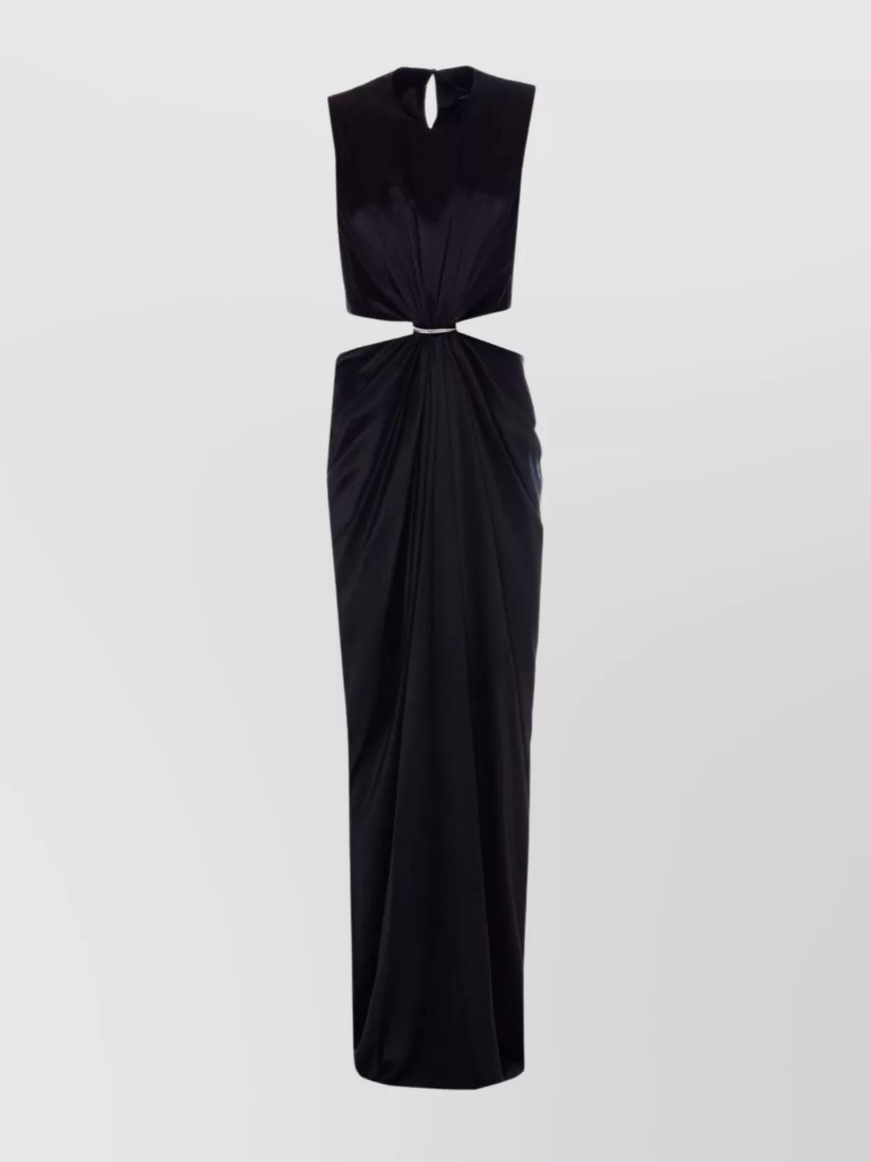 オールインワン・サロペット Max Mara Maxi Dress With Unique Cut-Out Max Mara Maxi Dress With Unique Cut-Out in Black | THE LIST