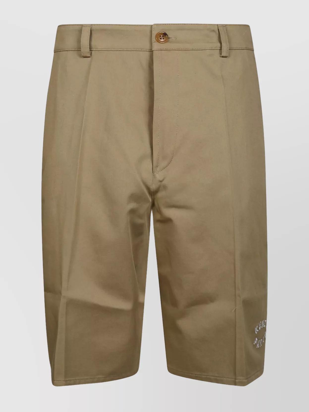 パンツ KENZO Women Shorts  Burmudas FD62PA0719GH 14 BROWN KENZO | BIKE SHORTS