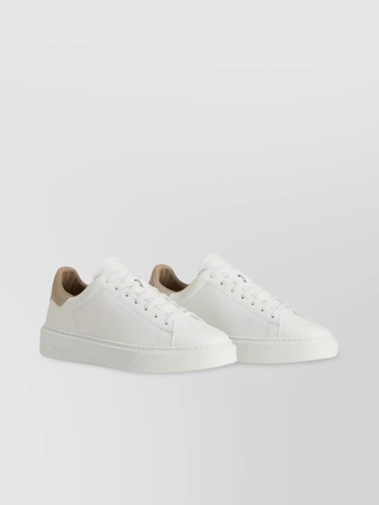スニーカー Woolrich Sneaker In Pelle Men's Retro Sneakers in Nylon with Leather and Suede Details