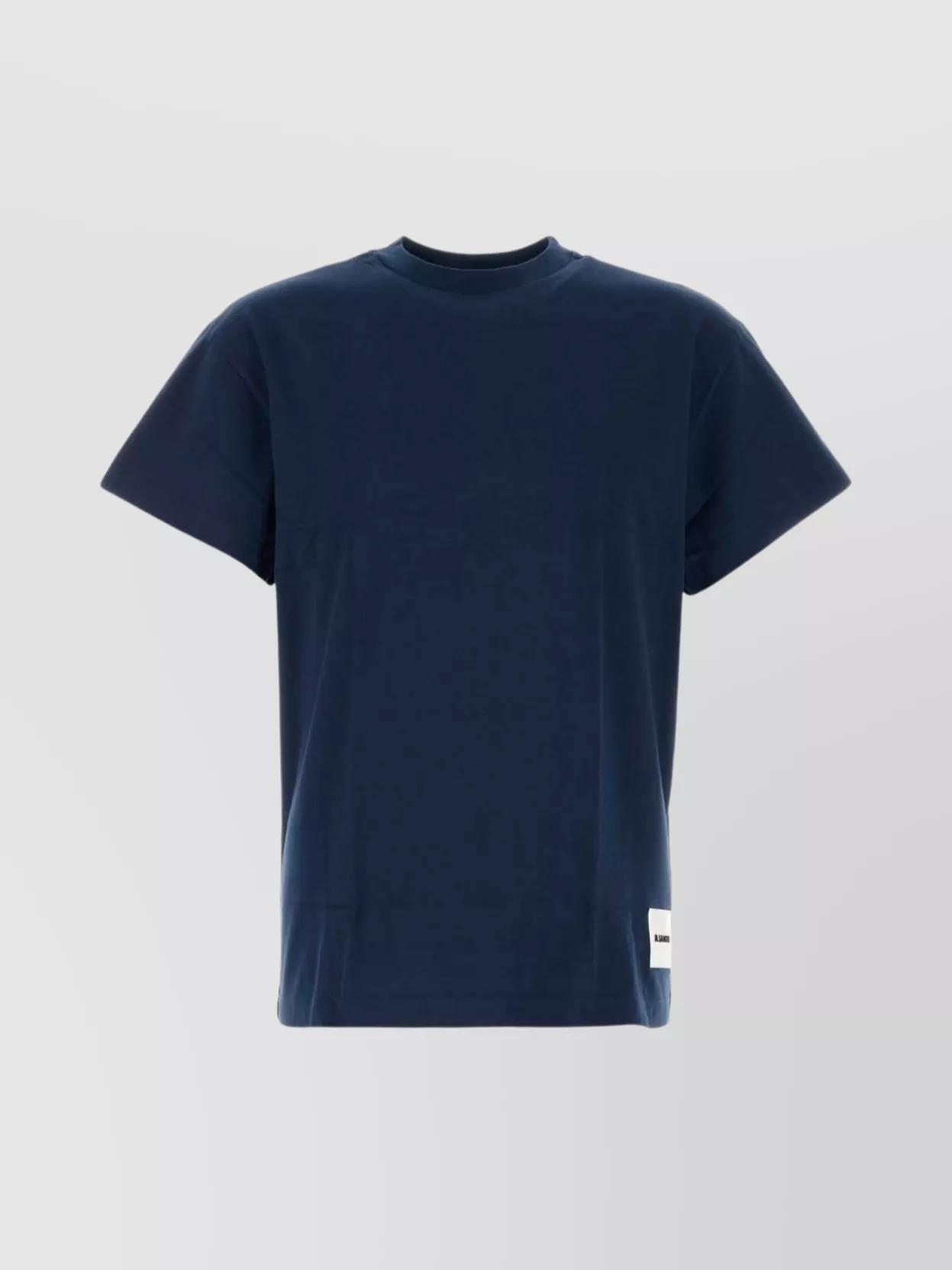 【関税&送料込】Jil Sander Midnight Blue Cotton T-Shirt Set JIL SANDER Midnight Blue Cotton T-Shirt Set