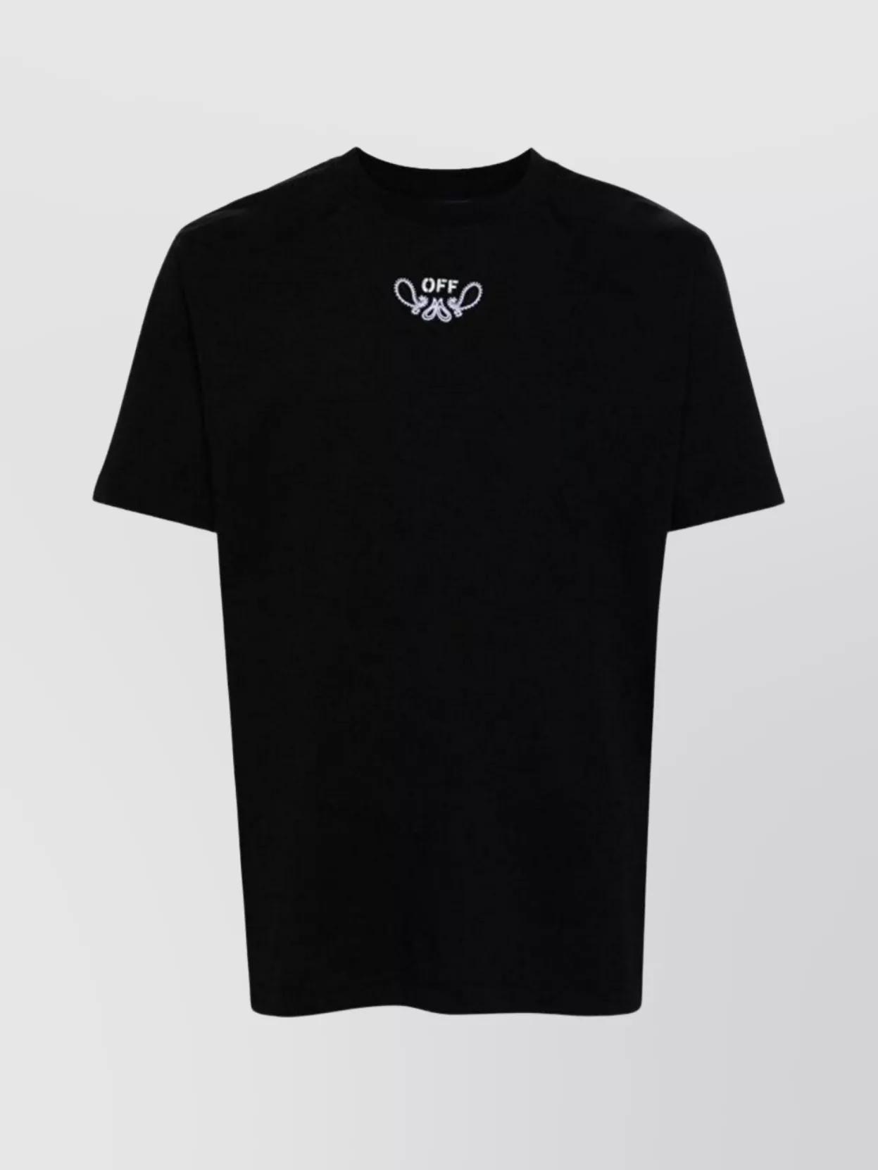 ★Off-White★ Offers Logo Print Short Sleeve T-Shirt Black O Off-White logo-print short-sleeve T-shirt | Black | FARFETCH